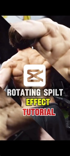How I Create Rotating Spilt Effect in Capcut 🔥📸💯 #digitalskilluniverse #usingcapcut #edit #learning