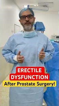 Erectile Dysfunction After Prostate Surgery #penileimplantsurgery