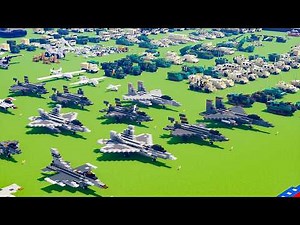 Minecraft US Military Build Collection Army, Navy, Air Force