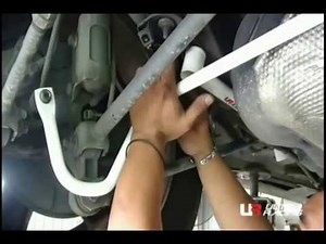 UltraRacing | Installation Guide: Toyota Harrier Rear Anti Roll Bar (UR-AR19-030)
