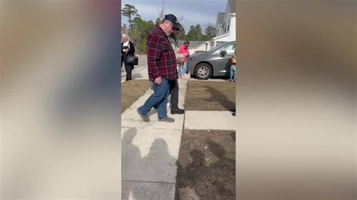 Stepdaughters receive unexpected news about marine promotion warrant adoption
