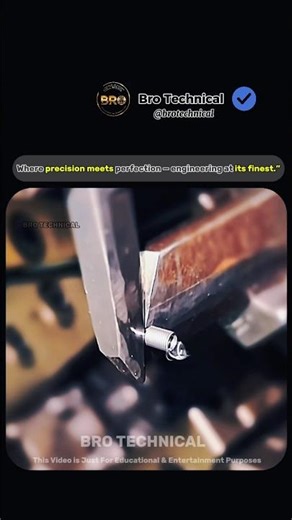 Unbelievable Precision! This Machine Turns Metal Into Perfection #shorts
