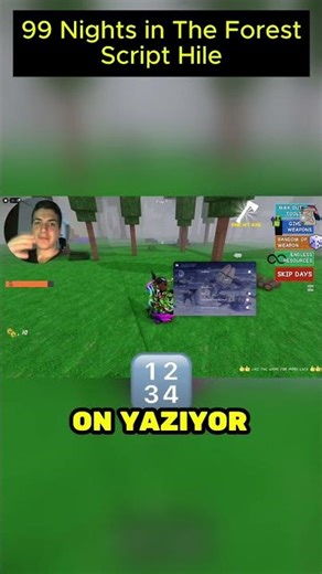 99 Nights İn The Forest Script Hile #roblox