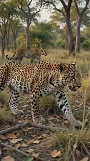 🐆 Did you know a group of leopards is called a leap?