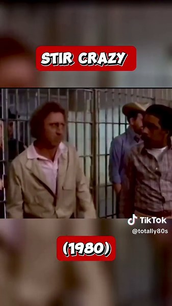 Stir Crazy (1980) Richard Pryor and Gene Wilder in this all time clasic 80’s movie. Here’s the famous jail scene 😂 #stircrazy #80s #80smovies #totally80s #80sbaby #pryor #comedy