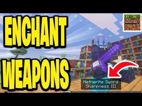 How To Enchant Weapons In Minecraft