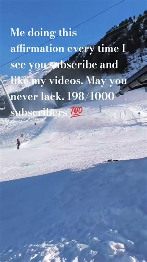 powerful affirmatio. in the snow. Tyrol city in Austria. #snow #shorts #shortsfeed