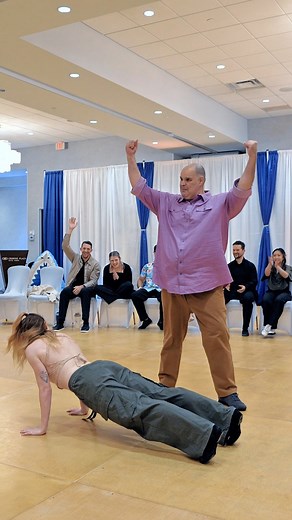 I guess we really can swing to ANYTHING 😂West Coast Swing Improv with @johntlindo Random song 🤯 | Sean & Alyssa McKeever