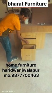 134 reactions · 18 shares | Folding Study Table with Drawers & Shelves | Bharat Furniture Haridwar  Space saving folding table, perfect for home & office use.  Strong, stylish & portable design with drawers and shelves.  Visit us at Bharat Furniture, Jwalapur Haridwar  Call/WhatsApp: 9877700463 #FoldingTable #StudyTable #HomeFurniture #OfficeFurniture #SpaceSavingFurniture #HaridwarFurniture #BharatFurniture #PortableTable #DrawerTable #FurnitureDesign | Kayyoom Pasha | Facebook