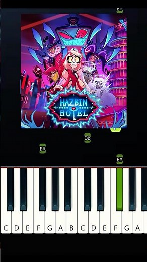 Live To Live - Hazbin Hotel S2 (EASY Piano Tutorial)