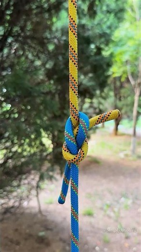 The Kinetic Friction Bend 🪢 Ultra-secure end-to-end connection for dynamic utility lines.