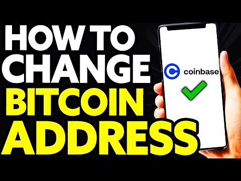 How To Change Bitcoin Wallet Address on Coinbase [EASY!]
