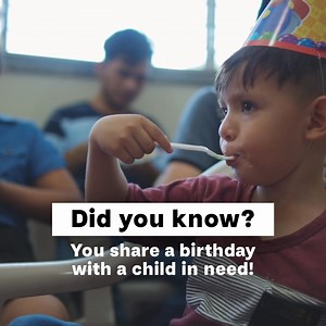 A child who shares your birthday is waiting. Sponsor them today and bring food, education and the hope of Jesus. | Compassion International