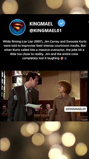 While Filming Liar Liar (1997), Jim Carrey Completely Lost It After This Insult 😂