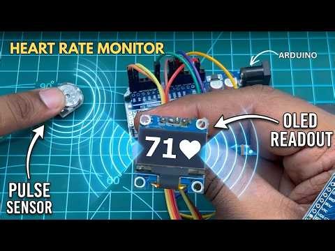 How to make Heart Rate Monitor using Arduino & Pulse Sensor