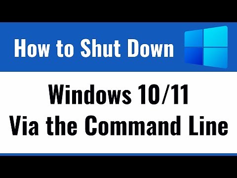 How to Shut Down Windows 11 via the Command Line