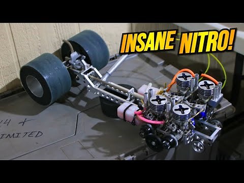 Micro Mini Tabletop Tractor Pulling on NITRO!
