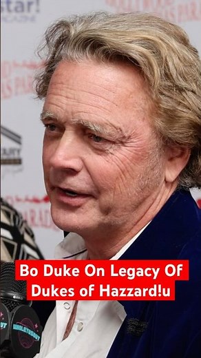 Bo Duke On Legacy Of Dukes of Hazzard!