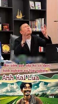 Nói sớm quá sếp không có được kinh nghiệm và trải nghiệm... ha ha #vuinhon #haihuoc #giaitri