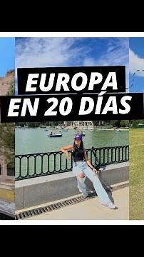 🌍 Tour EUROPA en 20 días ✈️ Itinerario Eurotrip y tips