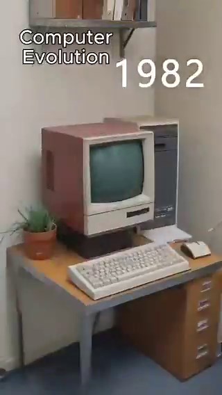 The evolution of the computer from 1970 to now 🖥️