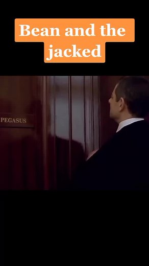 Mr. Bean's Humorous Office Encounter with a Jacket