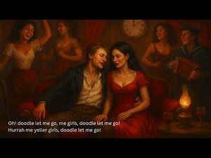 Doodle Let Me Go - sailors ashore - who have not seen a woman for months.