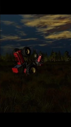 Tractor Tipping with Mater / Cars Movie Remake #shorts #beamng