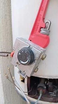 Replace boiler thermostat