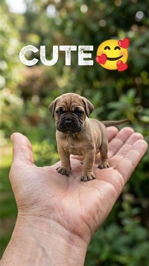 cute puppy mastiff 🥰 #cute #puppy #babyanimals