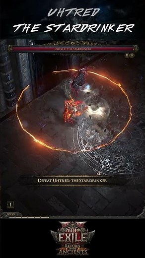 Uhtred the Stardrinker Boss Fight #poe2 #pathofexile2 #bossfight