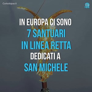 204K views · 675 shares | Dall’Irlanda ad Israele, una linea orizzontale taglia in due l’Europa: è la Linea Sacra, sulla quale sorgono 7 santuari dedicati a San Michele Arcangelo. | Curioctopus.it | Facebook