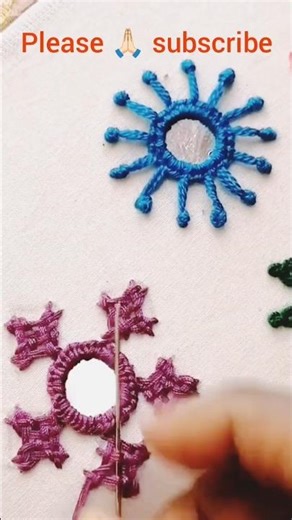 #mirror work#embroidery #kuch #sindhi work#youtube shorts#hand embroidery