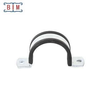 [Hot Item] Electro-Galvanized Pipe Clamp Edpm Rubber Strut Clamp for Support System