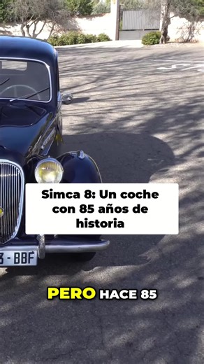 Así eran los coches hace 85 años. Un Simca 8, el coche más antiguo que he grabado. ¡Descúbrelo! #Simca #CochesAntiguos #CochesClásicos #HistoriaDelAutomóvil #Simca #MotorClásico