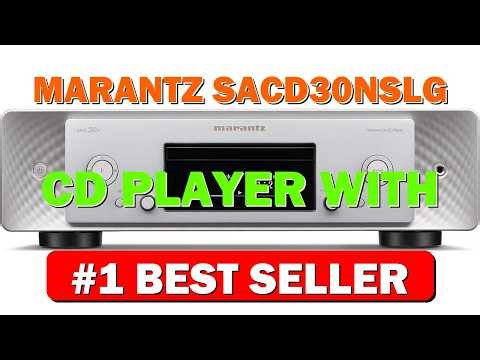 Marantz SACD30NSLG CD Player with Integrated with HEOS Built in(Silver Gold) - B08K2VQ1BW