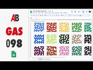 GAS-098 Maze Generation Algorithm with Google Sheets & Apps Script