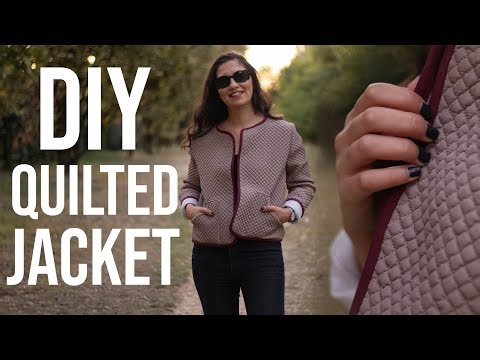 SEWALONG | QUILTED JACKET EASY SEWING TUTORIAL