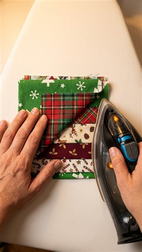 Turn Scraps into Magic! ✨ Beginner Christmas Sewing Hack