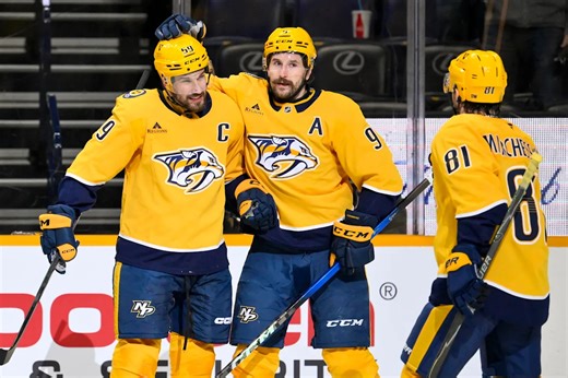 Nashville Predators Pick Up 14th Straight Win Over Sharks In Blowout Fashion | Recap