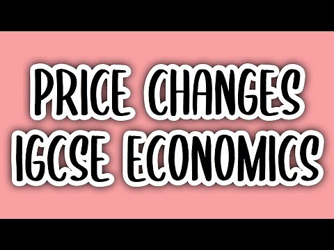 Price Changes (#10) | IGCSE ECONOMICS (0455)