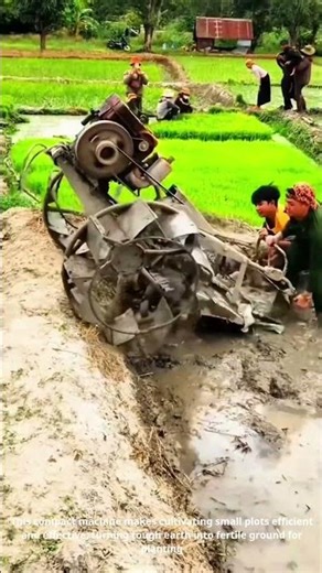 Mastering the Land: Handheld Tiller in Action