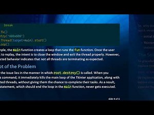 Understanding Thread Closure in Tkinter: How to Properly End Threads