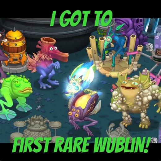 Getting first rare Wublin of Rare Zynth