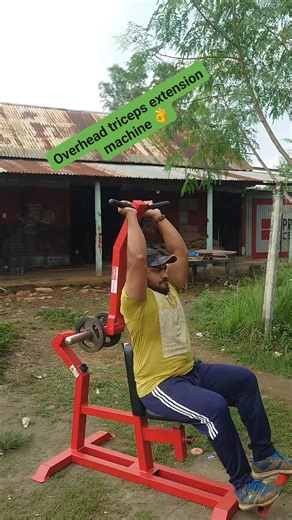 Overhead triceps extension machine made by IronTech Fitness 01857427848 #irontech_fitness #bangladesh #gym #multifunctional #homegym #leadisgym #allinone #reels | Johny Khan