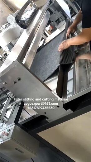 Filter slitting and cutting machine zoguexport@163.com+8617897435530