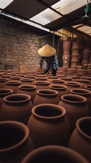 Chris Ha | Photography on Instagram: "Steal my Adobe Lightroom mask settings for this photo. I took this in a pottery village in Vietnam. The repetition of clay pots immediately caught my eye, but what made the frame work was waiting for the worker to step into the right pocket of light. I shot low to let the rows lead the eye and give the scene depth and rhythm. Masks are what made this edit come together. I used them to guide attention, lift the subject subtly, and control highlights and textu