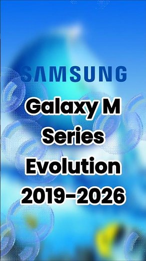 Samsung Galaxy M Series Evolution 2019-2026 #samsung #samsungphone #samsungevolution #fpsamsung