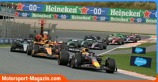 Formel 1 LIVE: Ticker zum Rennen in Zandvoort - Alle News aus der Startaufstellung