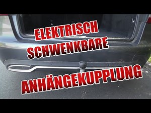 Mercedes Benz - Electrically pivoting trailer hitch (S205)